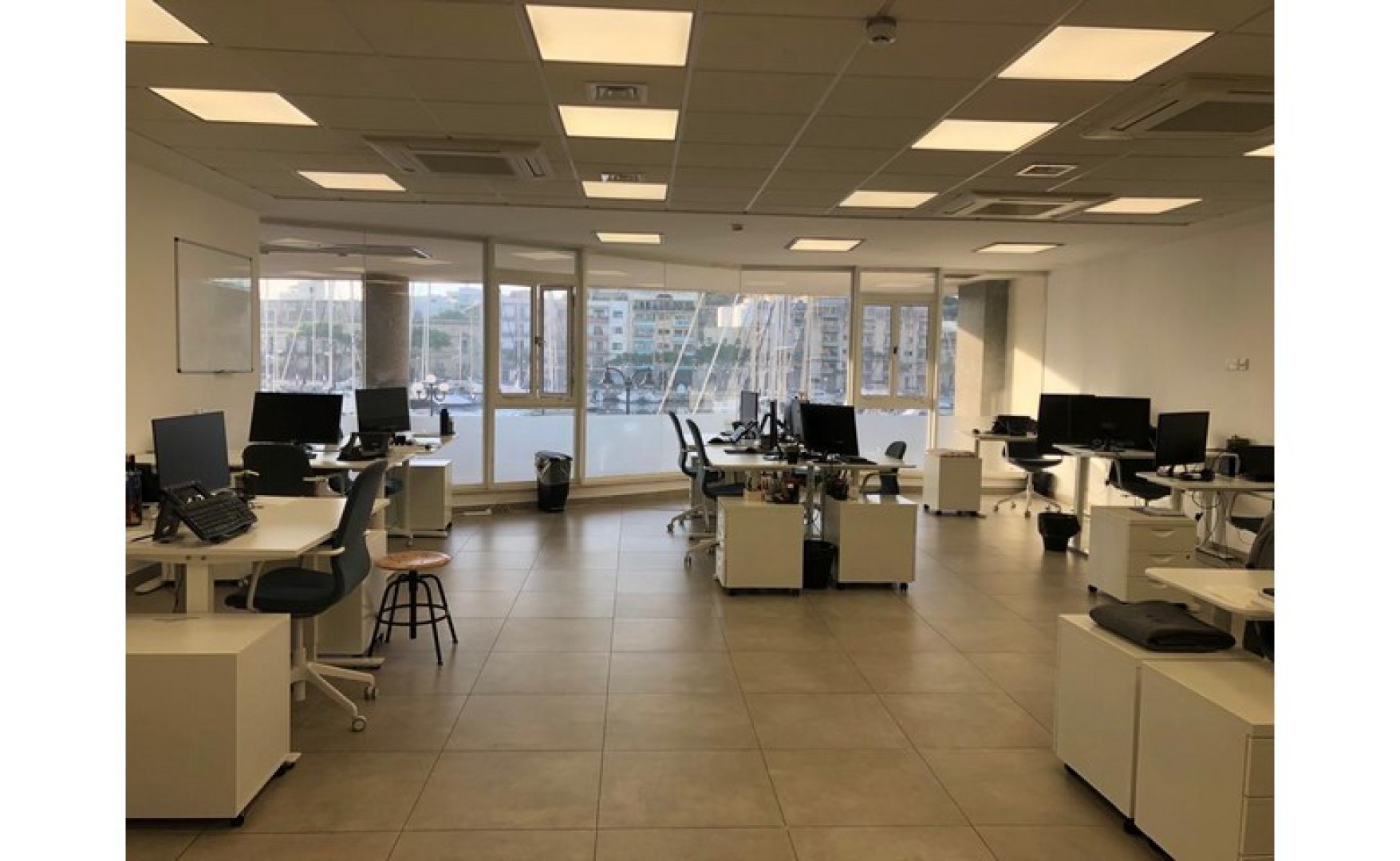 Furnished Office Space with Sea Views