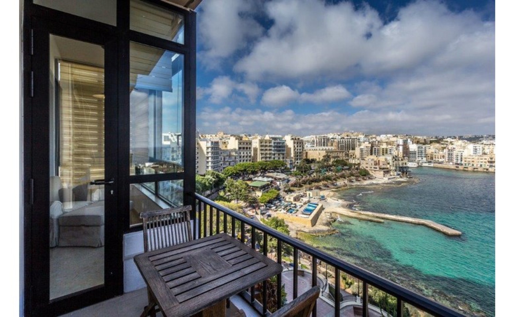 Apartments for rent in Malta Sliema Seafront 3 bedroom flat Simon Mamo Real Estate in Malta, Gozo