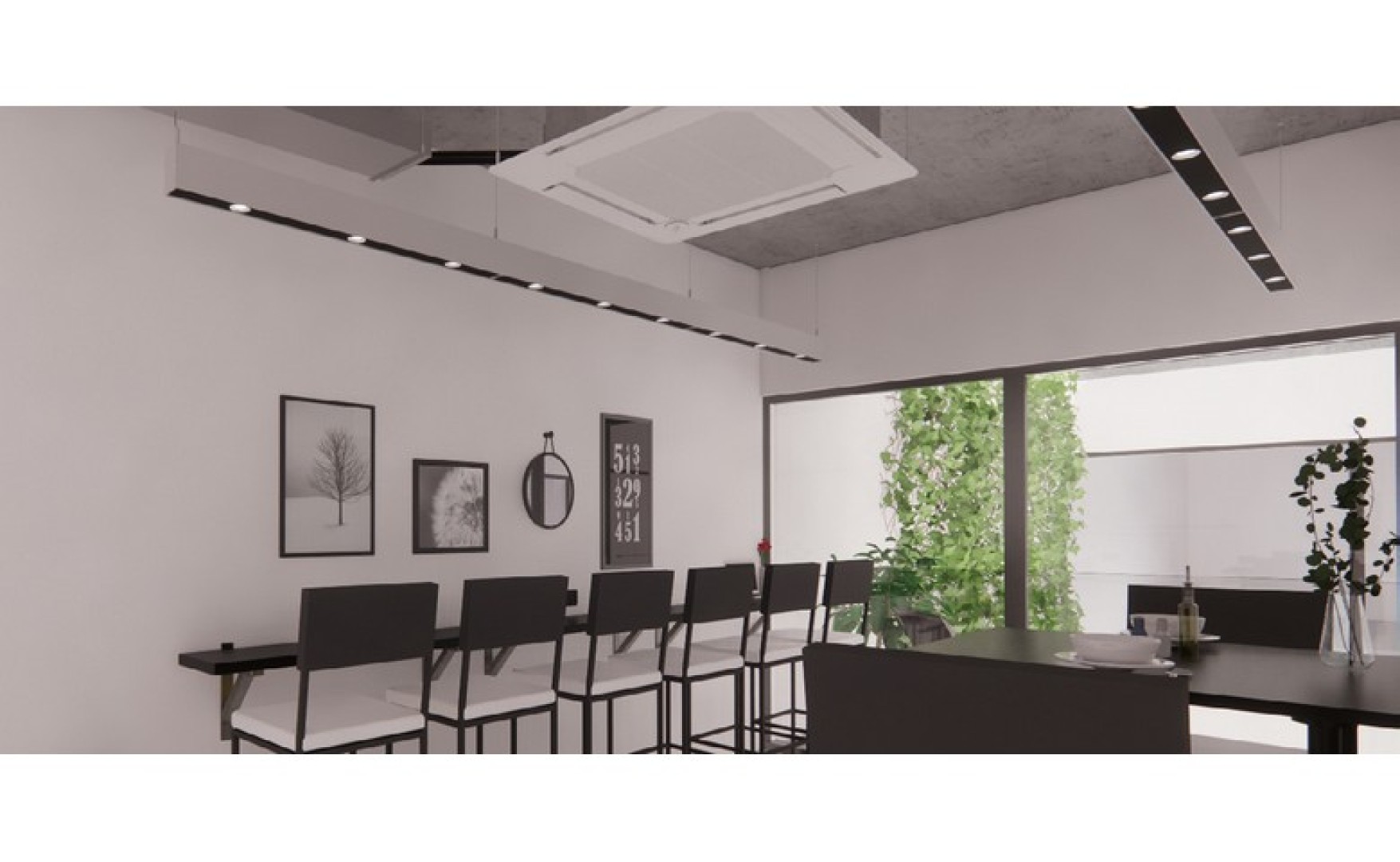 Modern Office with Views