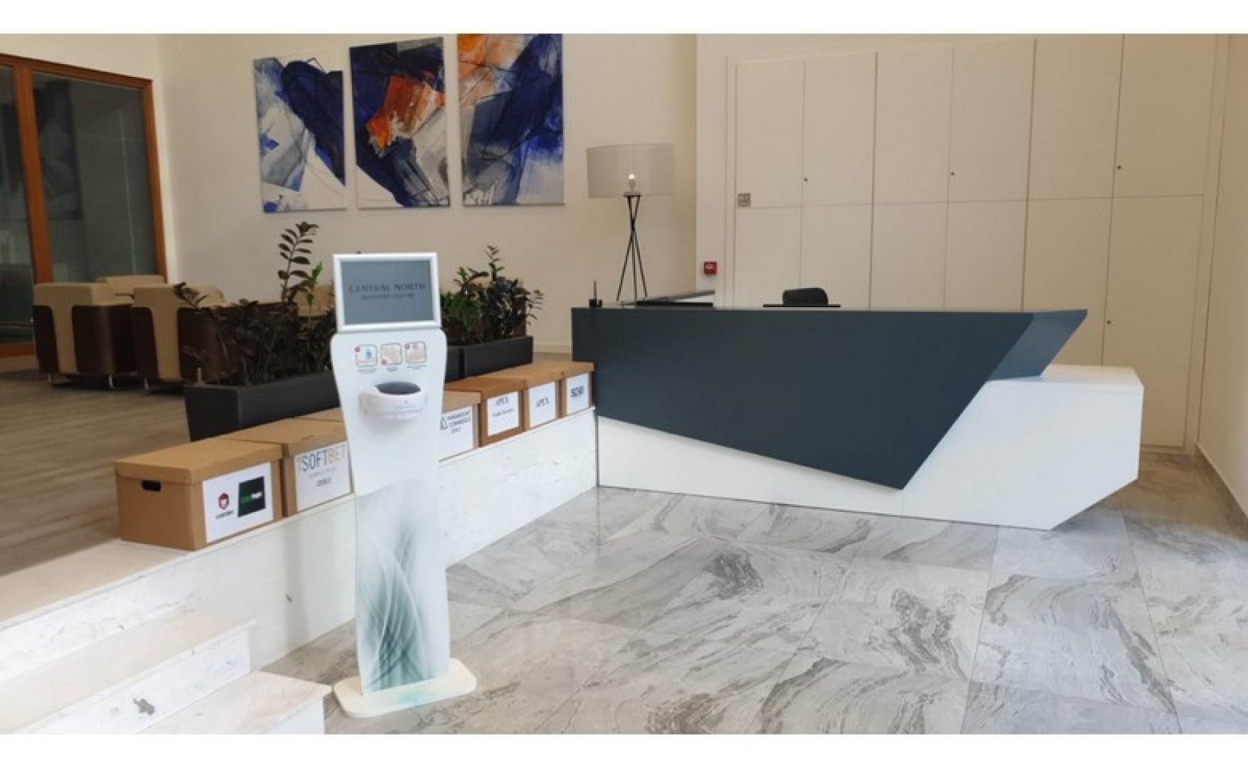 Penthouse Office with a Terrace