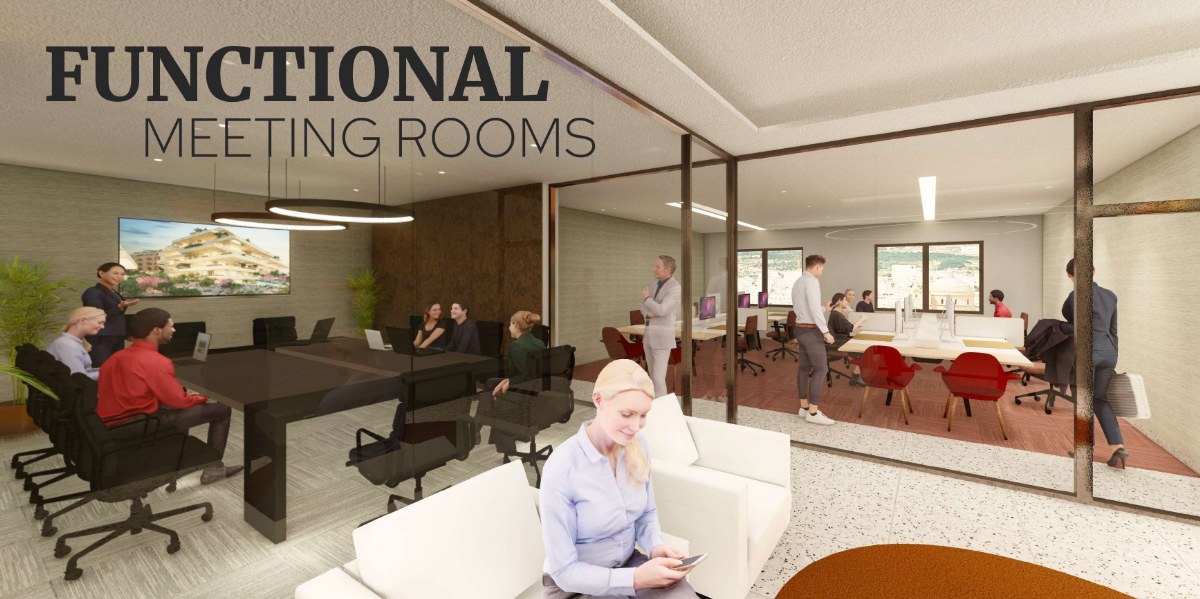 Business Centre with Parking