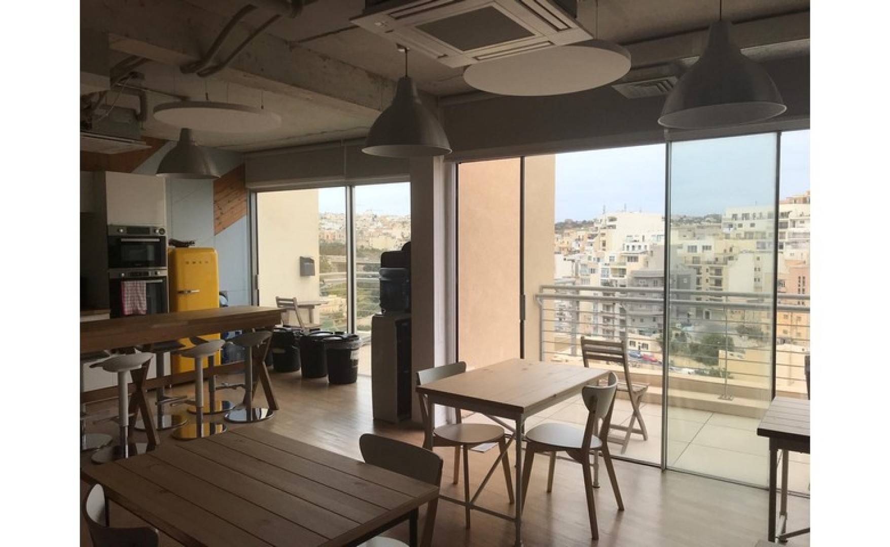 Furnished Office with a Terrace