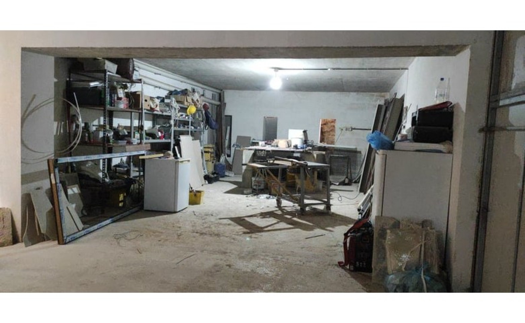 Real estate Malta: 100sqm Basement Birzebbuga garage for rent