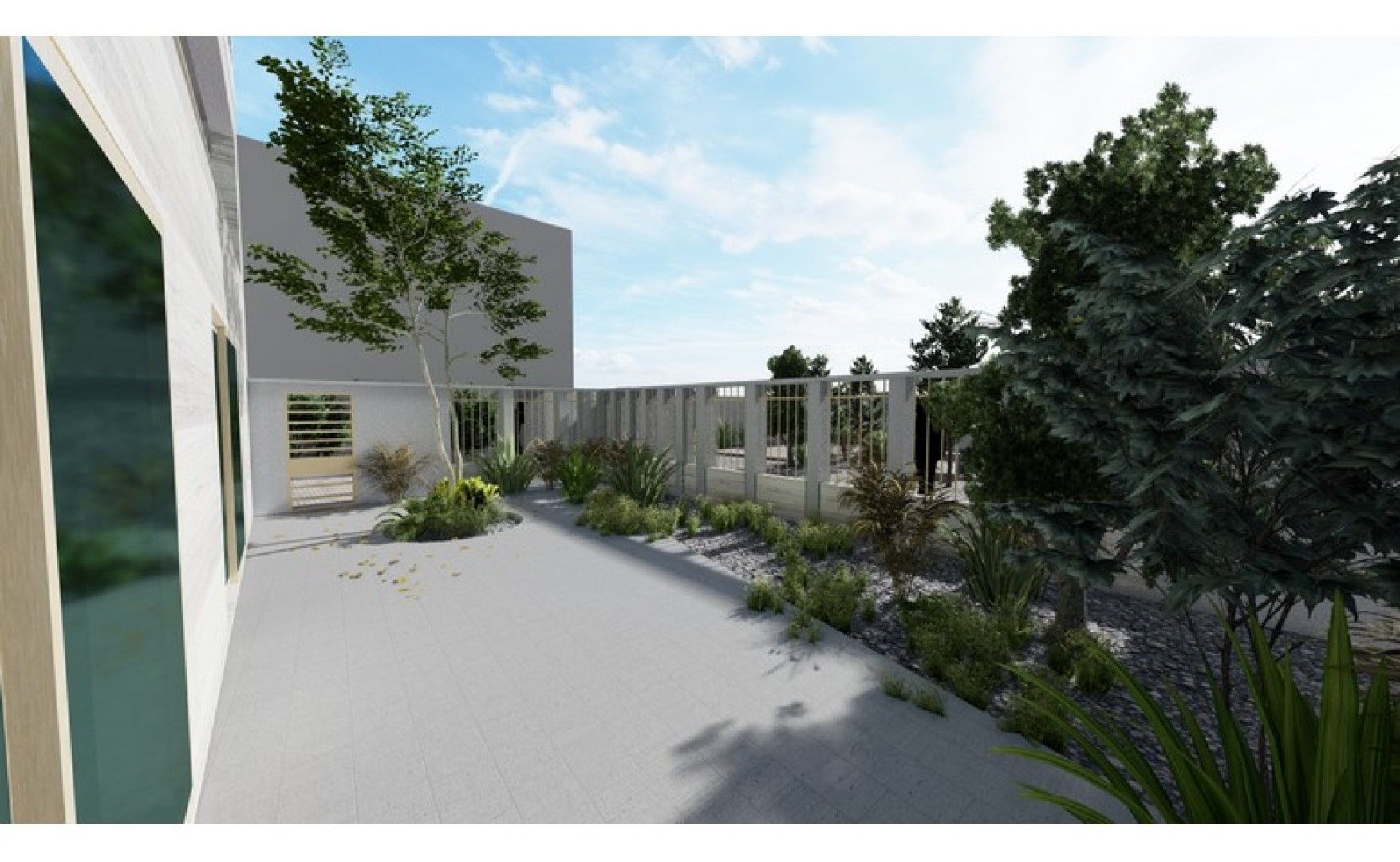 Office Space with a Terrace