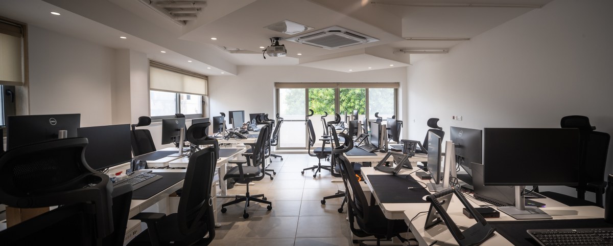 Modern Office Space with a Terrace