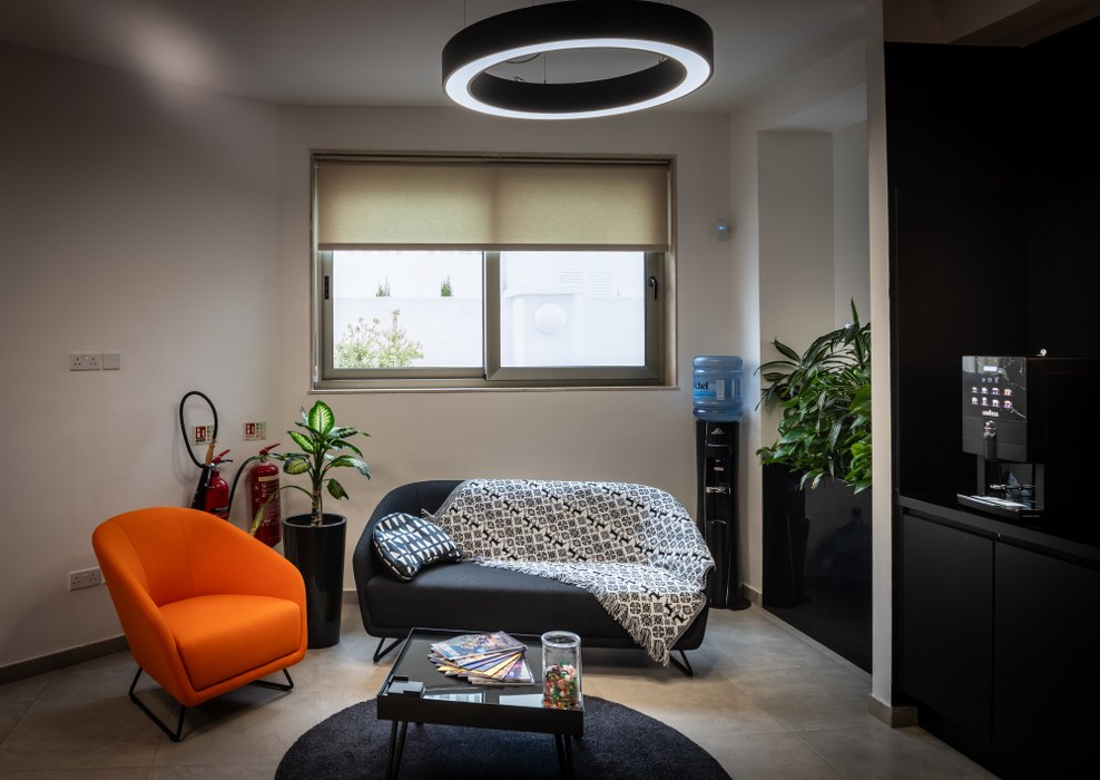 Modern Office Space with a Terrace