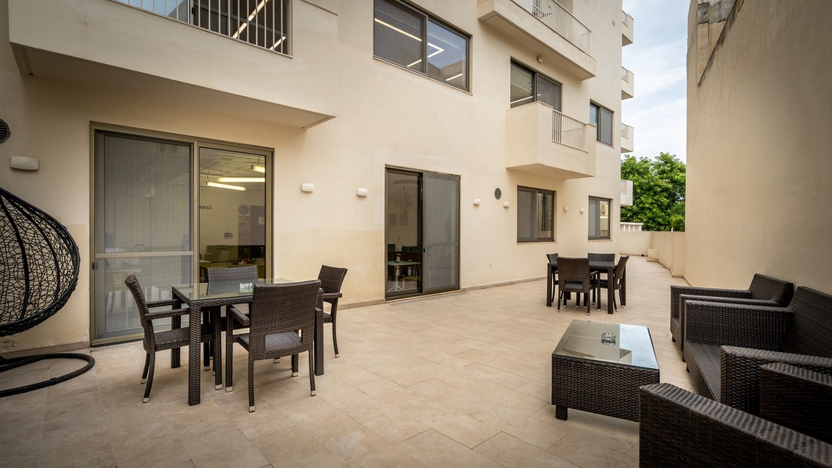 Modern Office Space with a Terrace