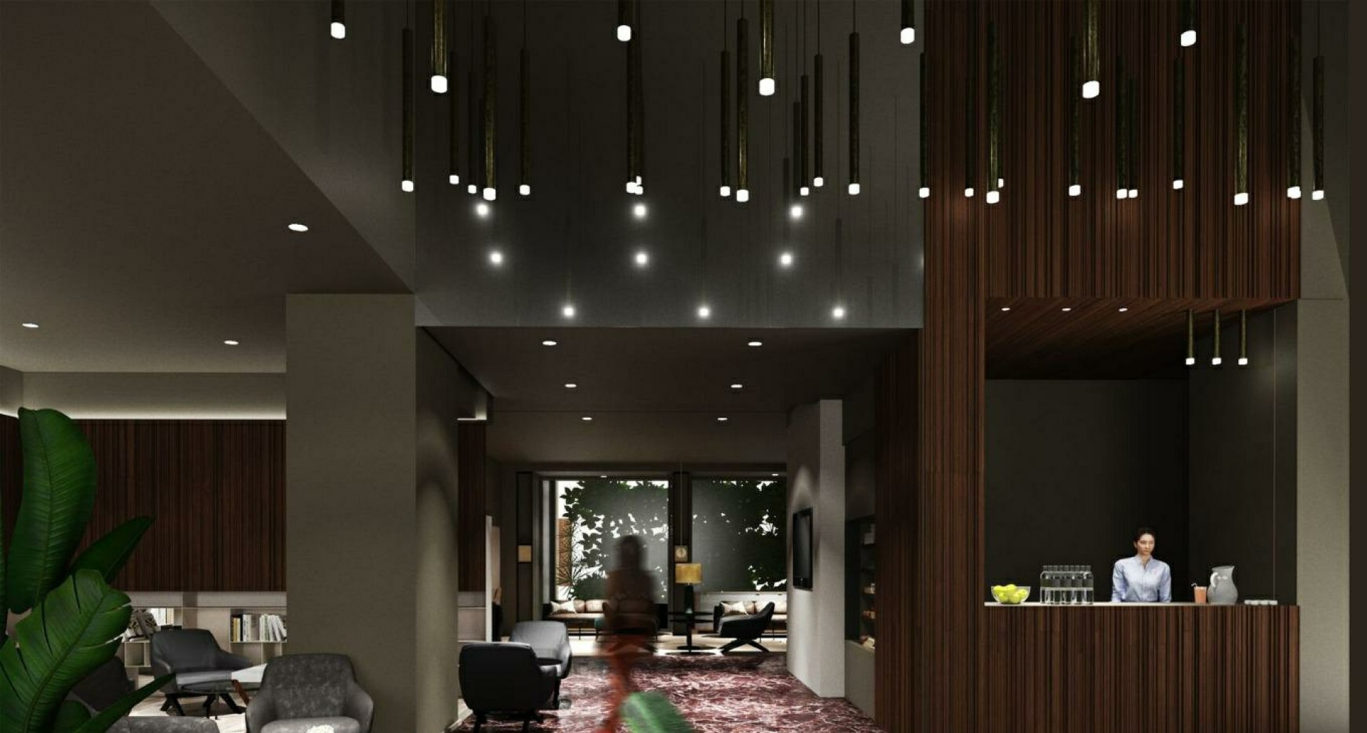 Hotel with a Roof Top Pool