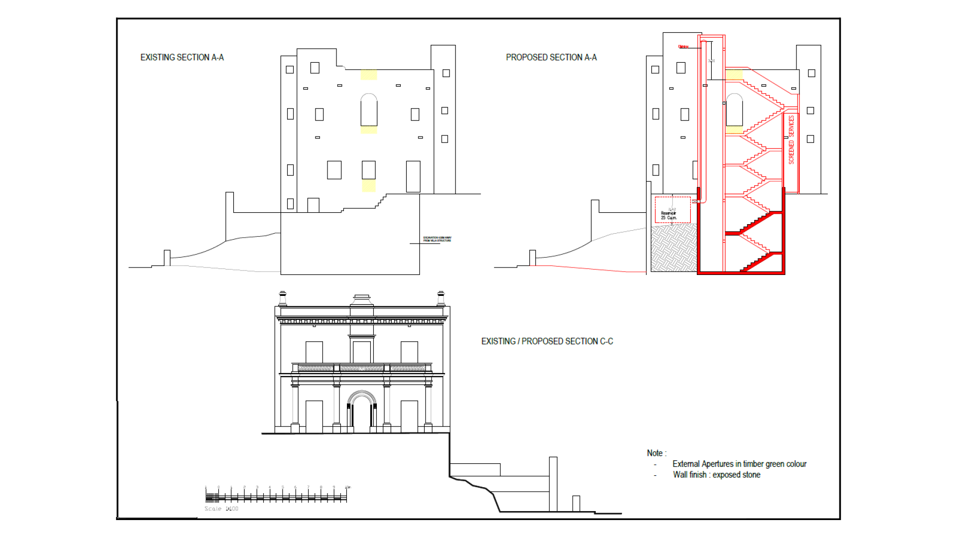 Palazzo with a Roof Terrace