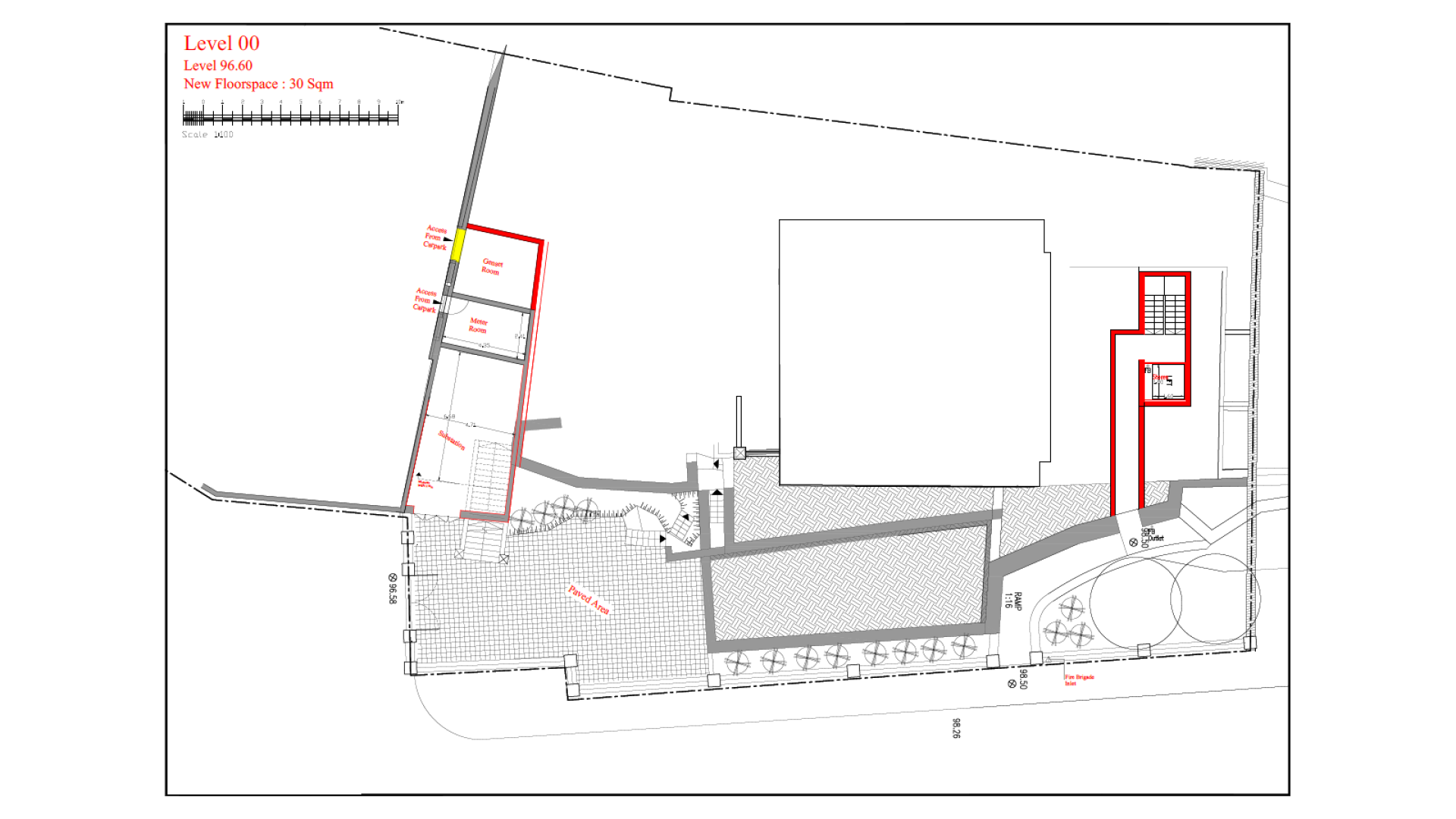 Palazzo with a Roof Terrace