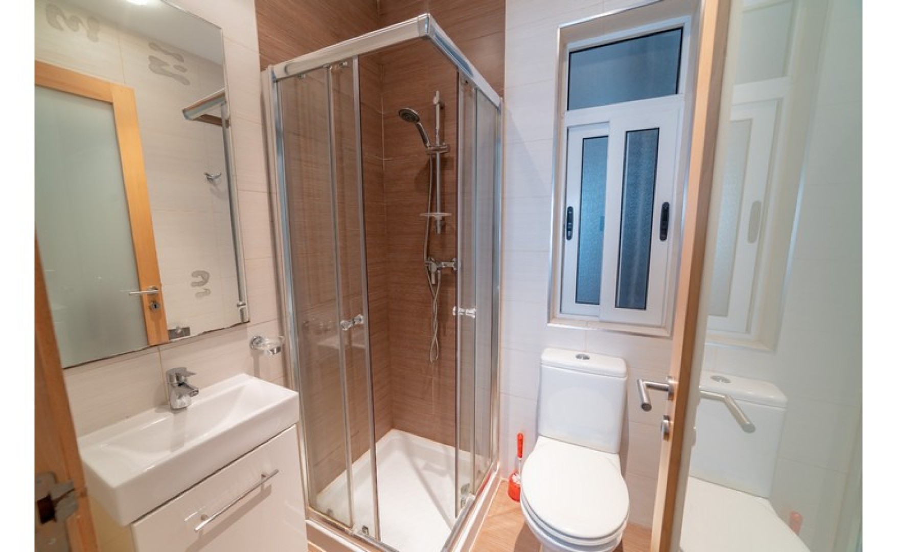 Block of Apartment with a Roof Terrace