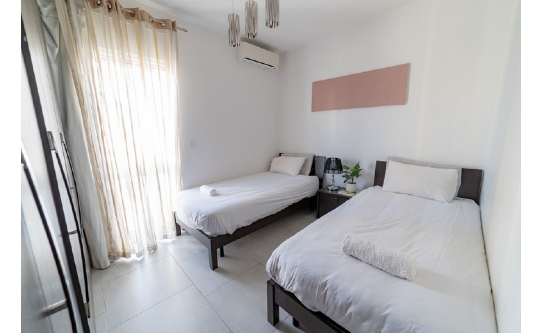 Block of Apartment with a Roof Terrace