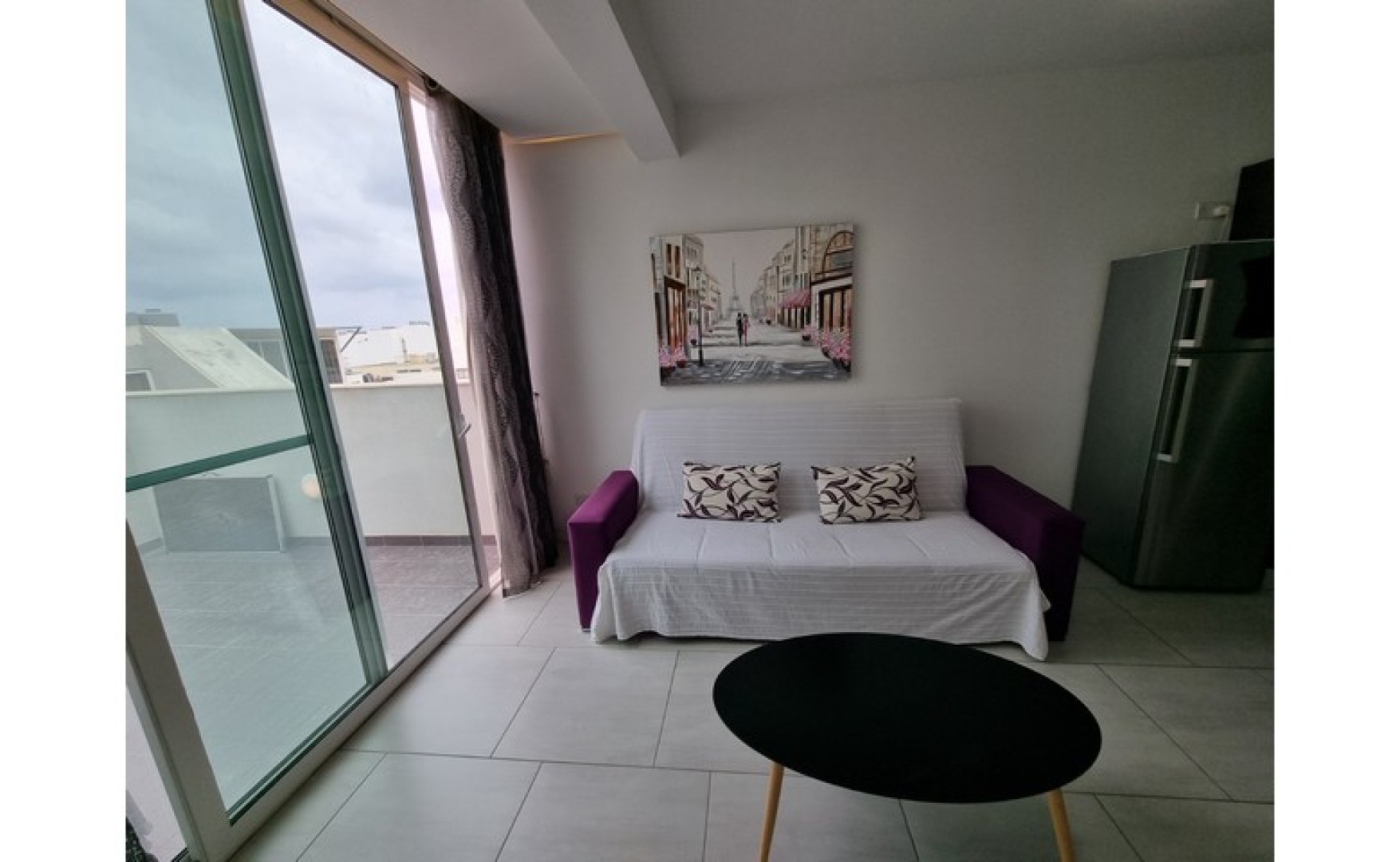 Block of Apartment with a Roof Terrace