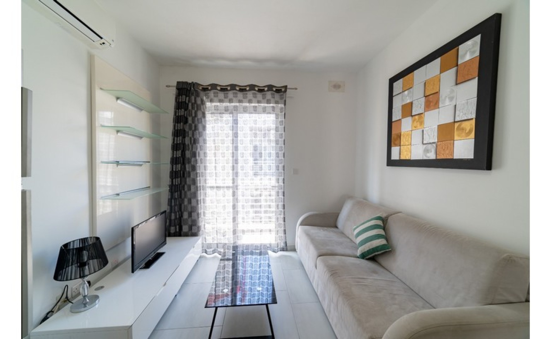 Block of Apartment with a Roof Terrace