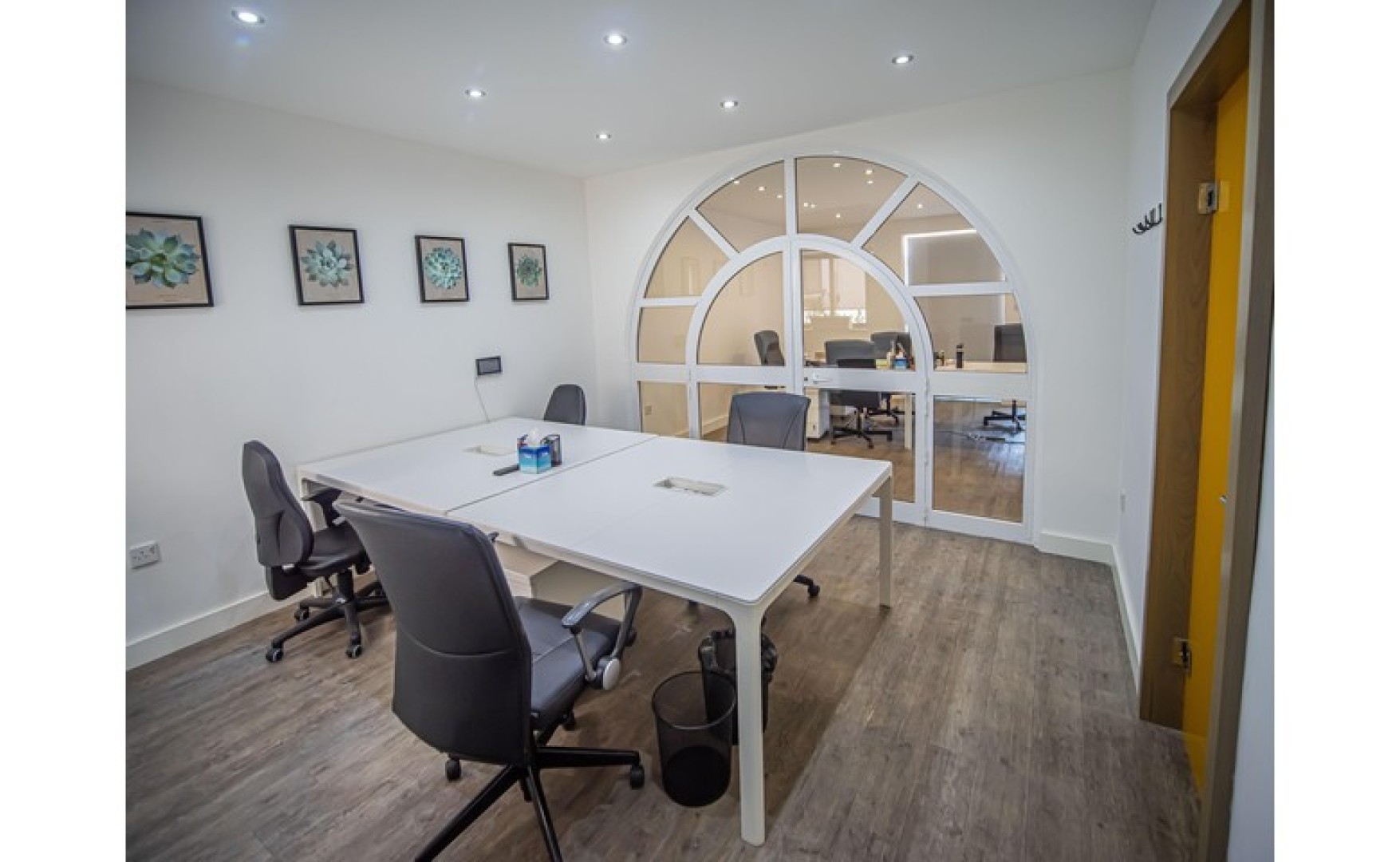 Furnished Office Space with a Terrace