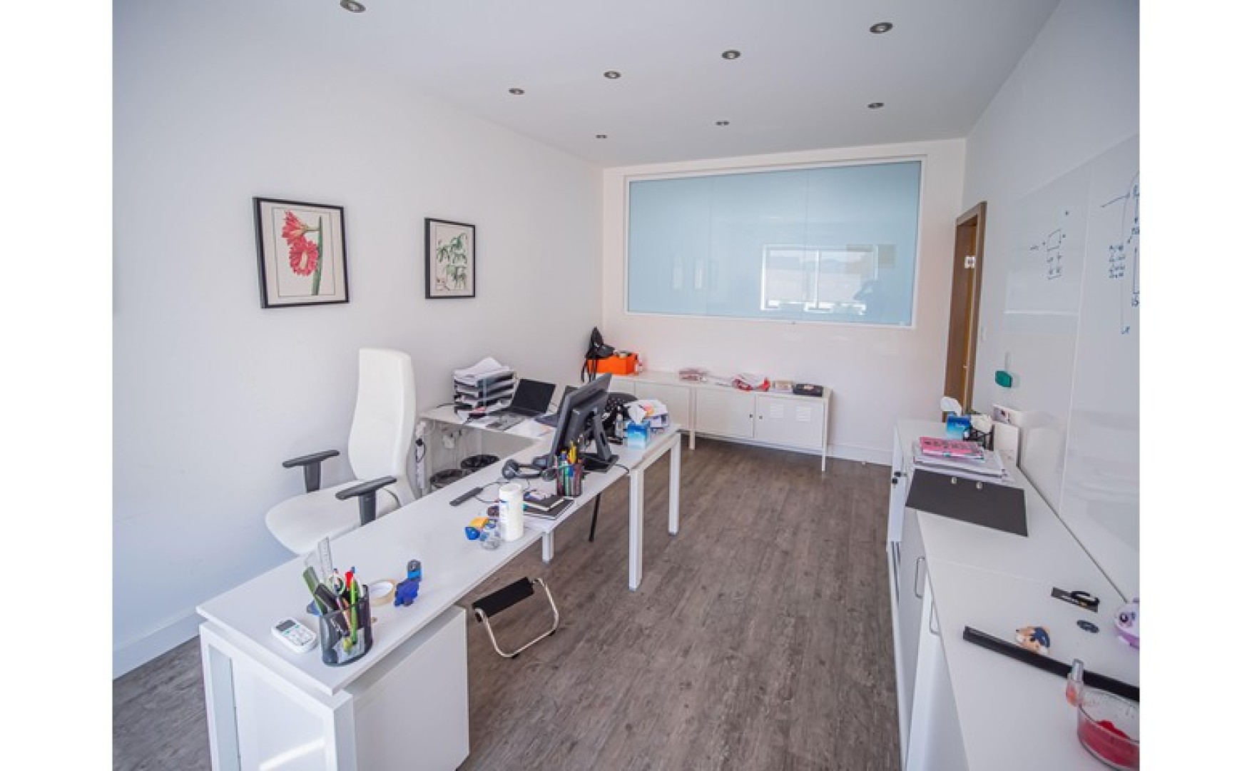 Furnished Office Space with a Terrace