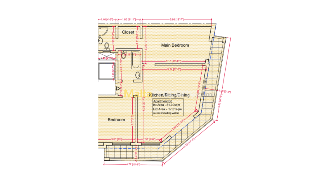 Malta real estate: New 1 Bedroom Apartment in Zurrieq