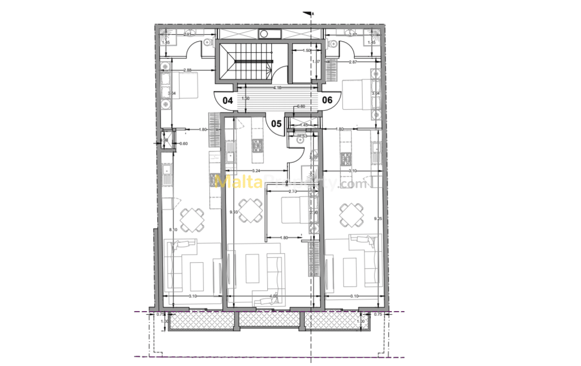 Malta real estate: New 1 Bedroom Apartments in Paceville for sale