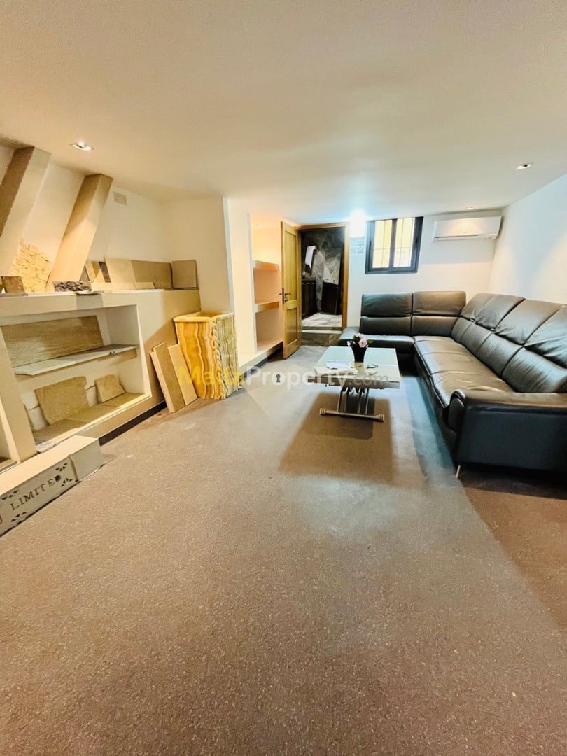 Malta property: QORMI Warehouse / Garage with Office, Lounge & Kitchen for Sale / to let