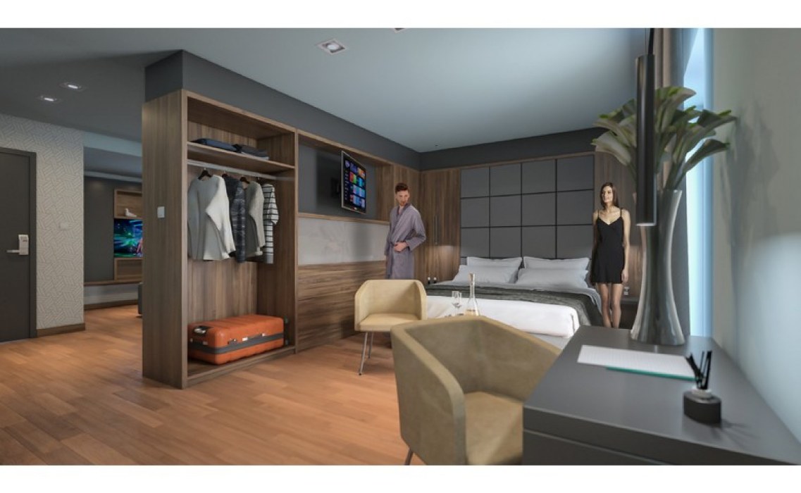 Hotel with 49 bedrooms