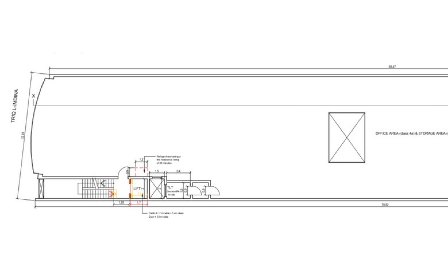 Real estate Malta: 450sqm basement garage for rent in Zebbug