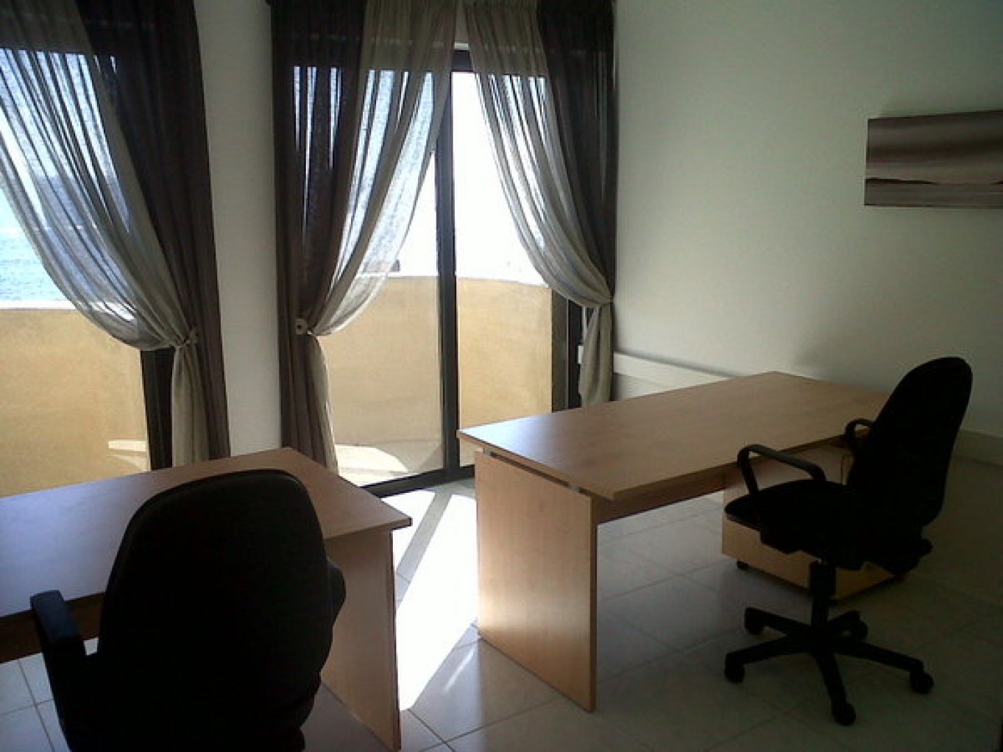 Office with Sea Views