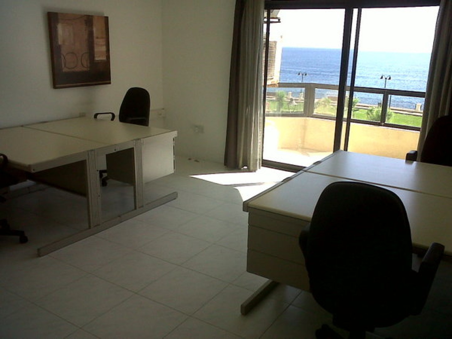 Office with Sea Views