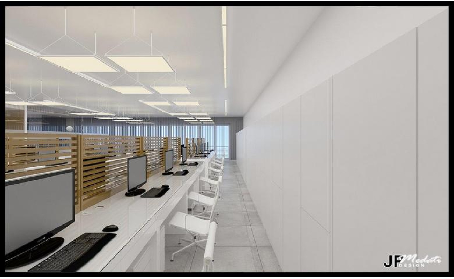 Office with Sea Views