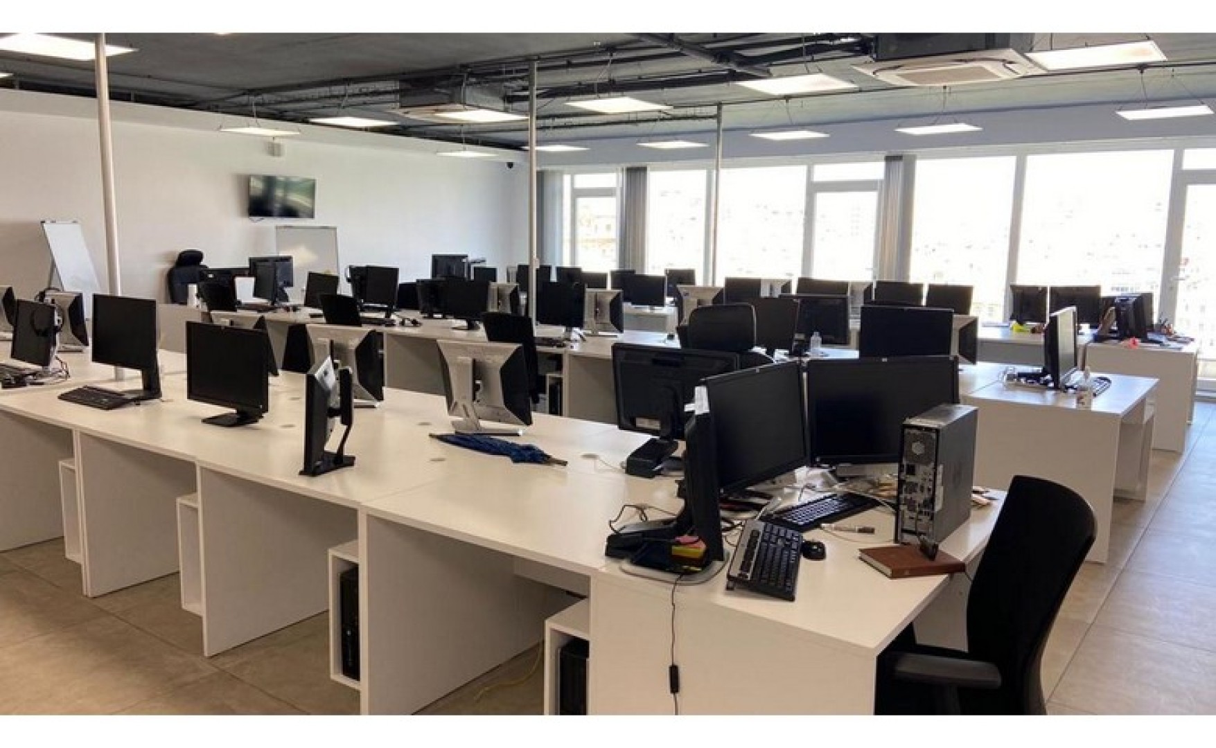 Office with Sea Views