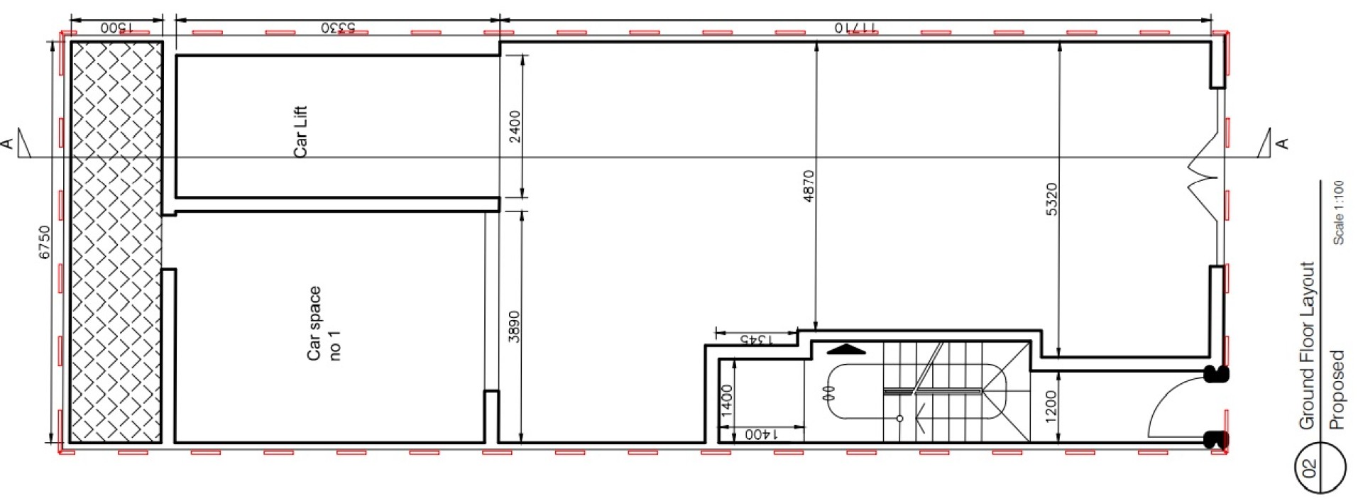 Qormi garage for sale in new build