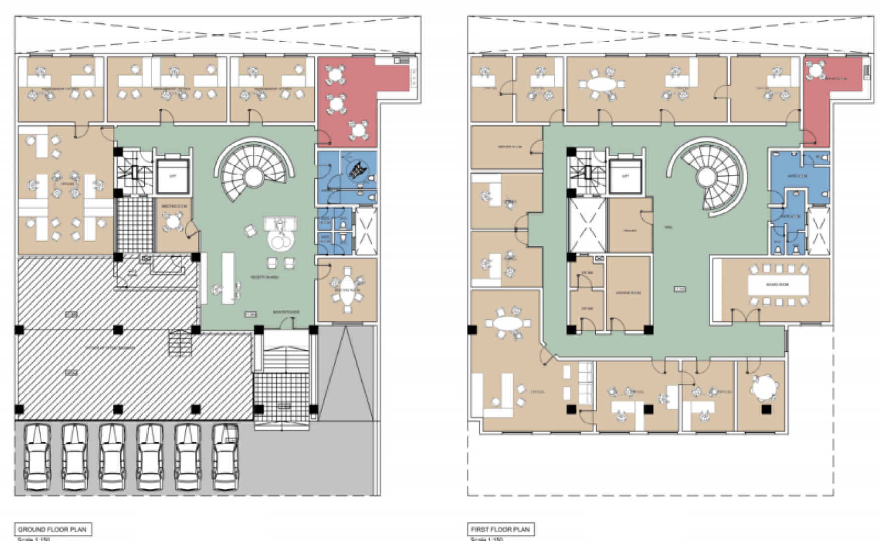 Business Centre with Parking