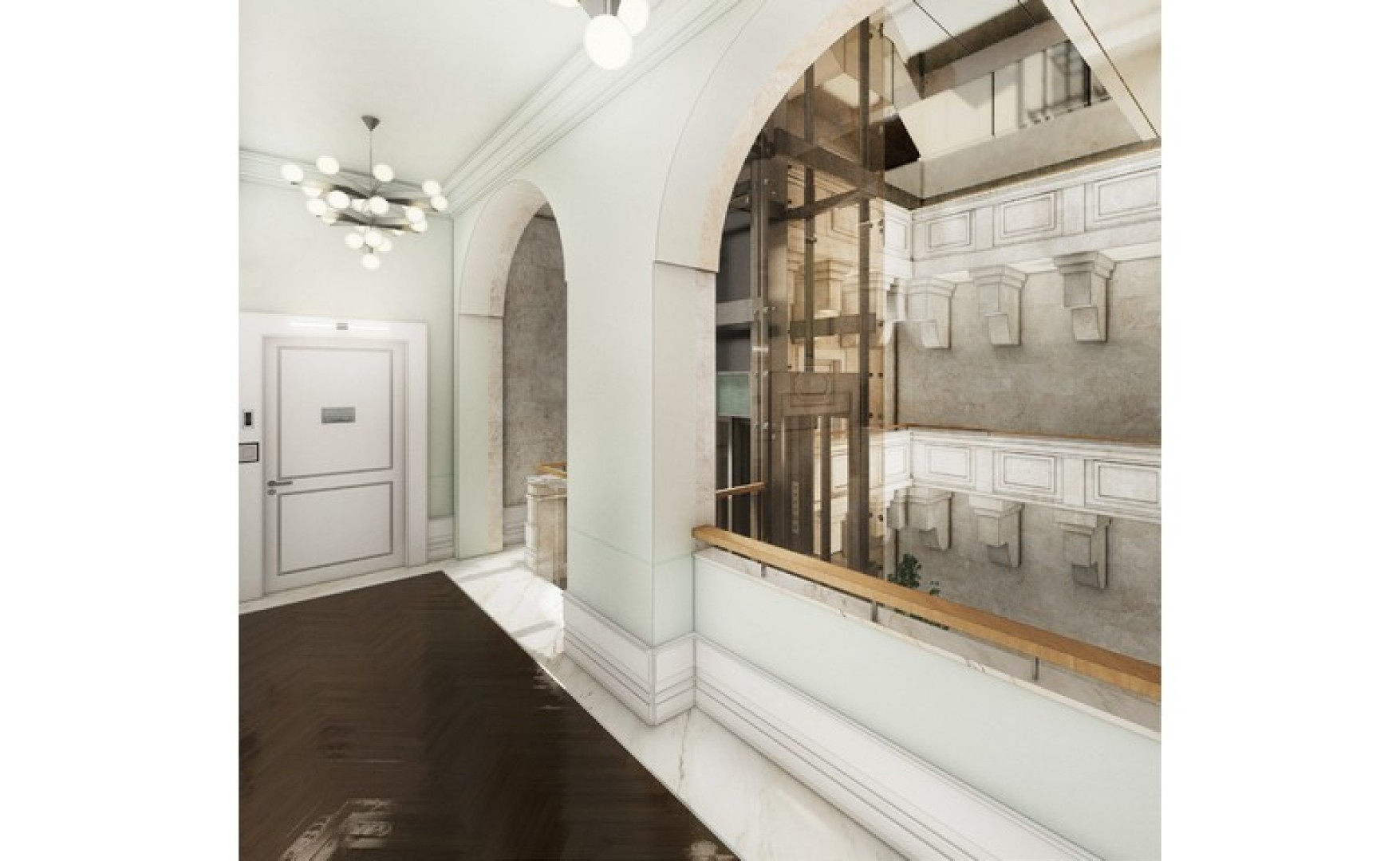 Business Centre with a Roof Terrace