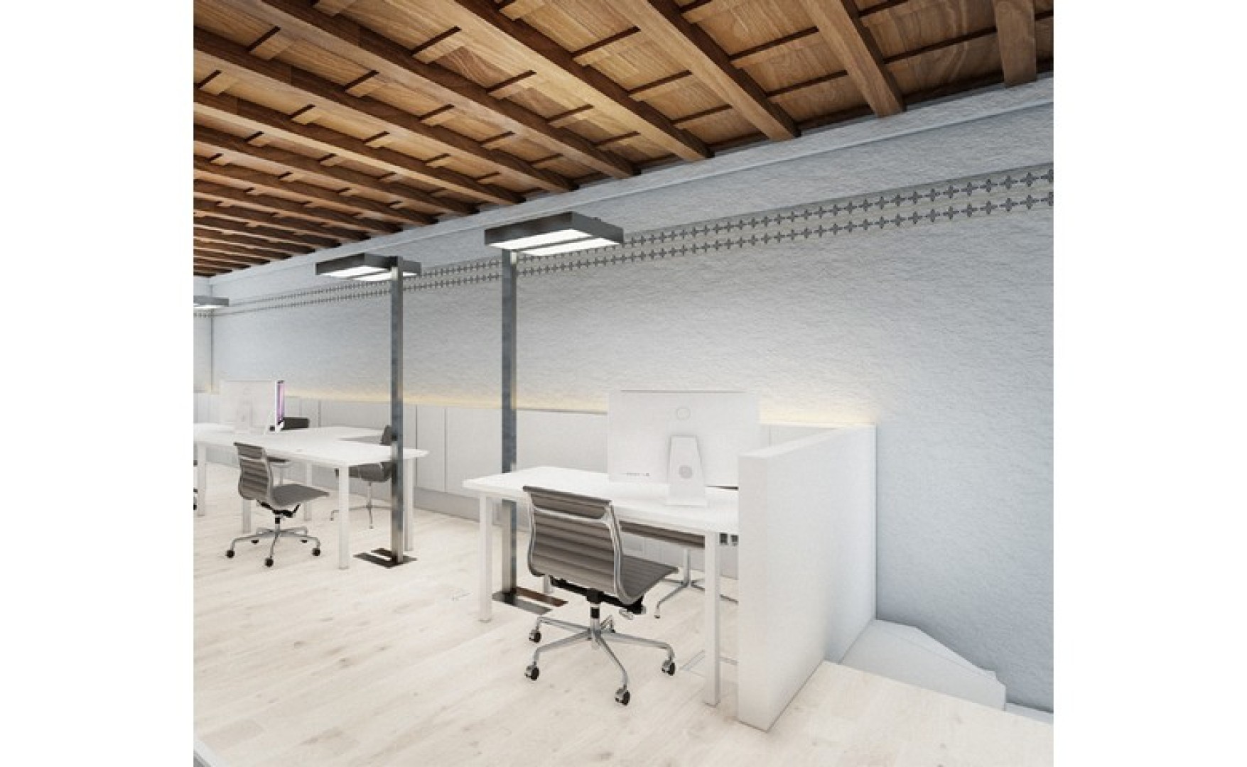 Business Centre with a Roof Terrace