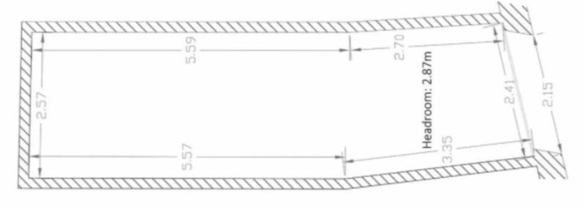 2 car street level garage for sale in Msida