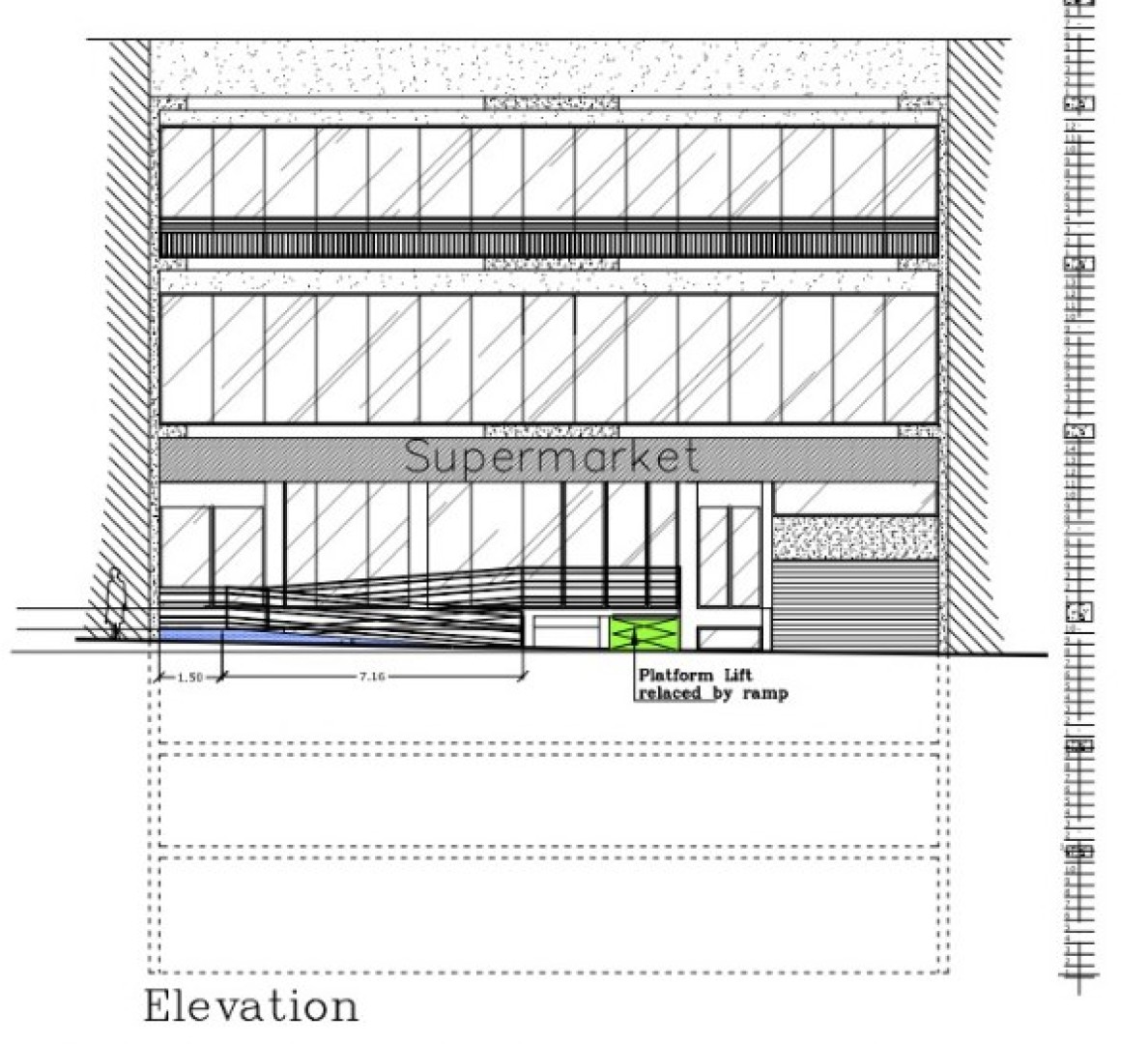 Commercial Building with Parking