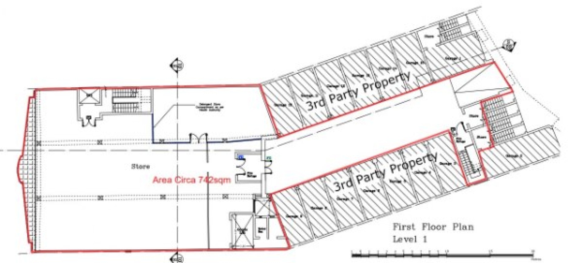 Commercial Building with Parking