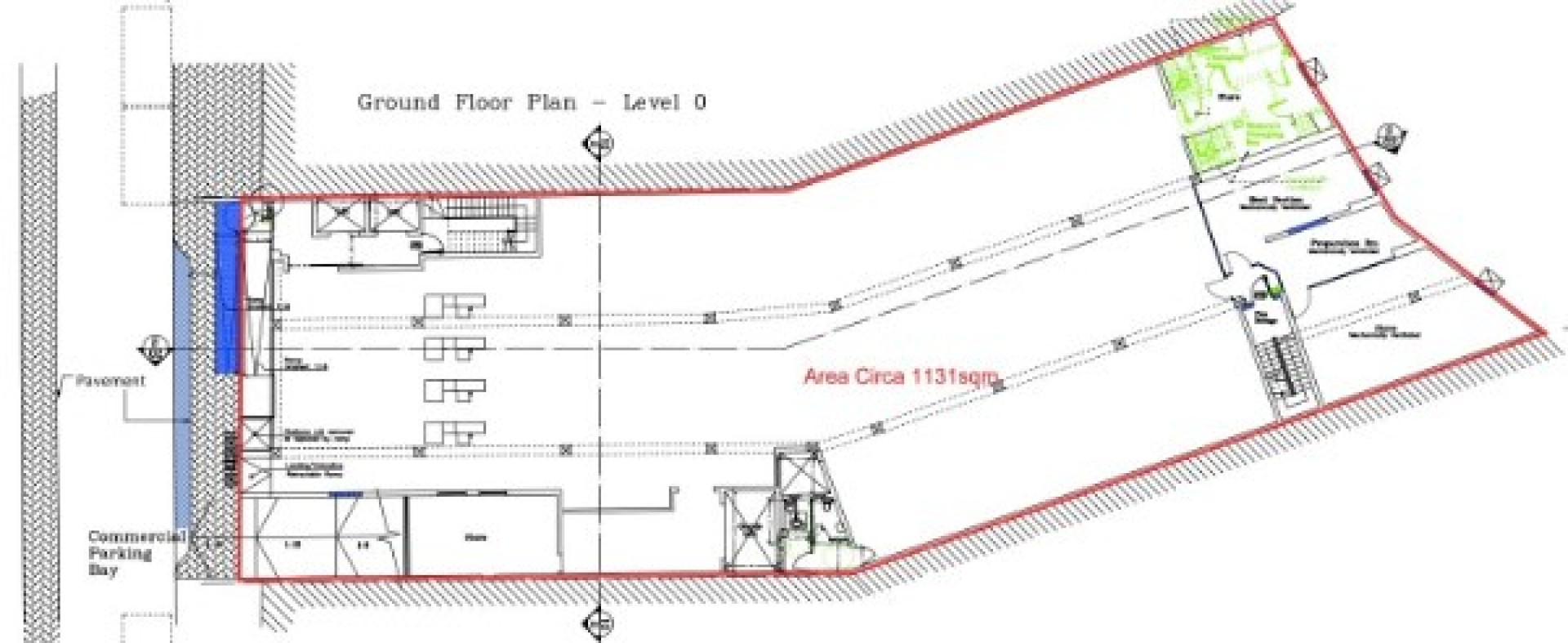 Commercial Building with Parking