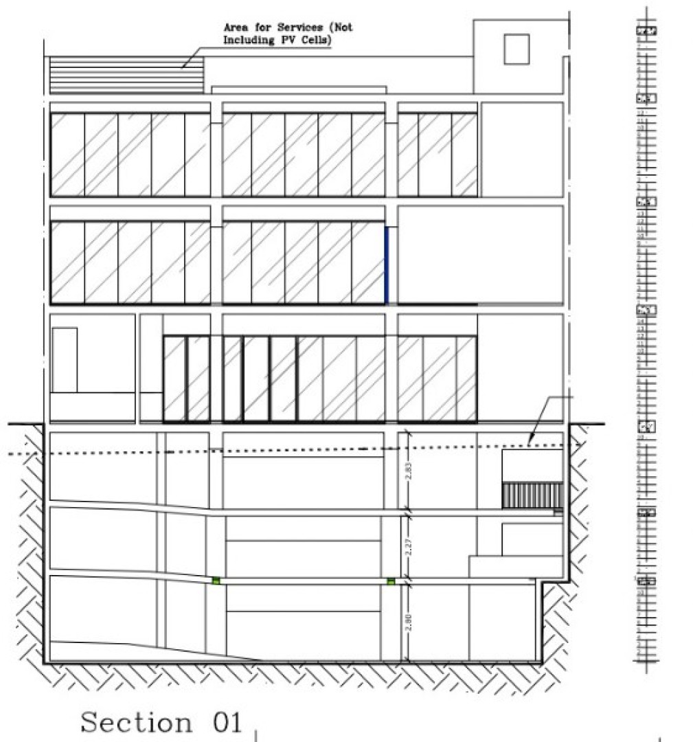 Commercial Building with Parking