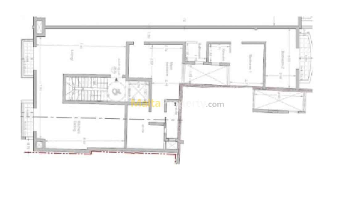 New 3 bedroom apartment in Paola for sale