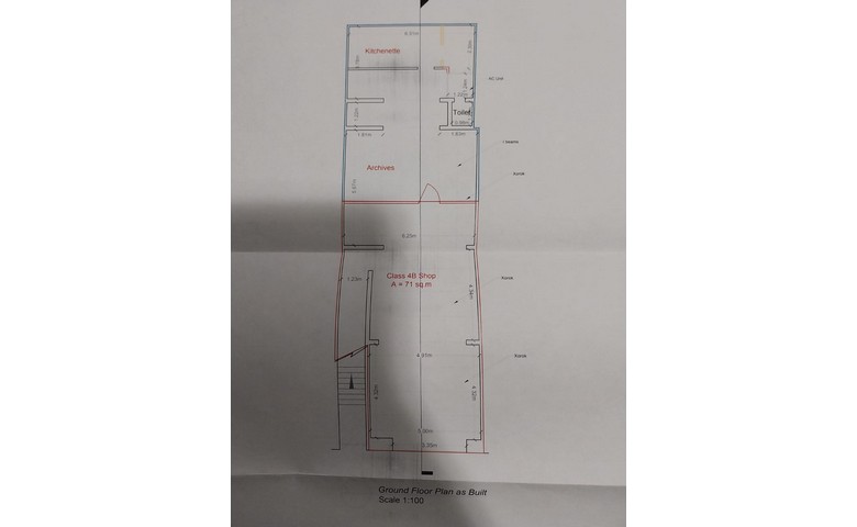 Estate agents Malta: Hamrun 71sqm warehouse for rent