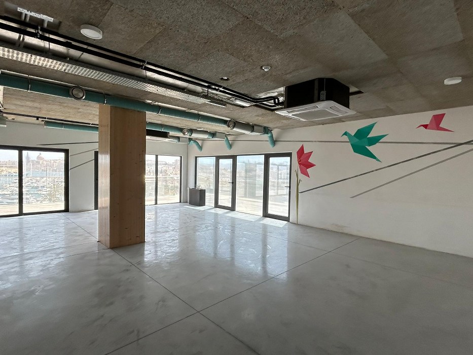 Penthouse Office with Sea Views