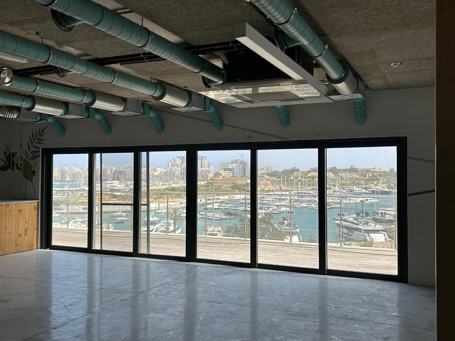 Penthouse Office with Sea Views