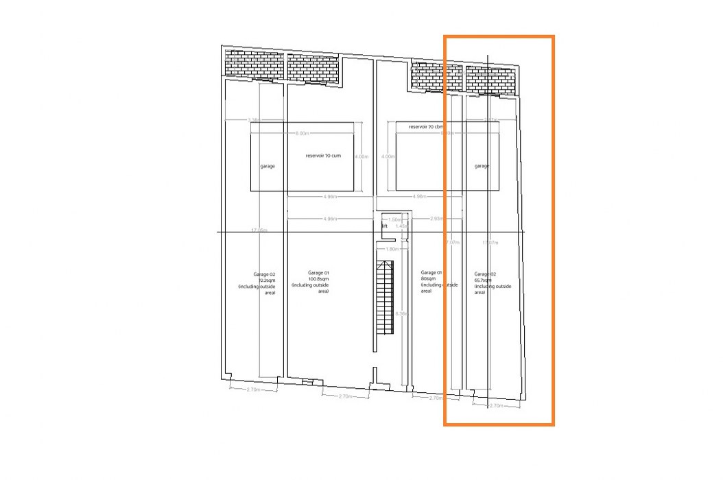 New street level garage for sale Qala, Gozo