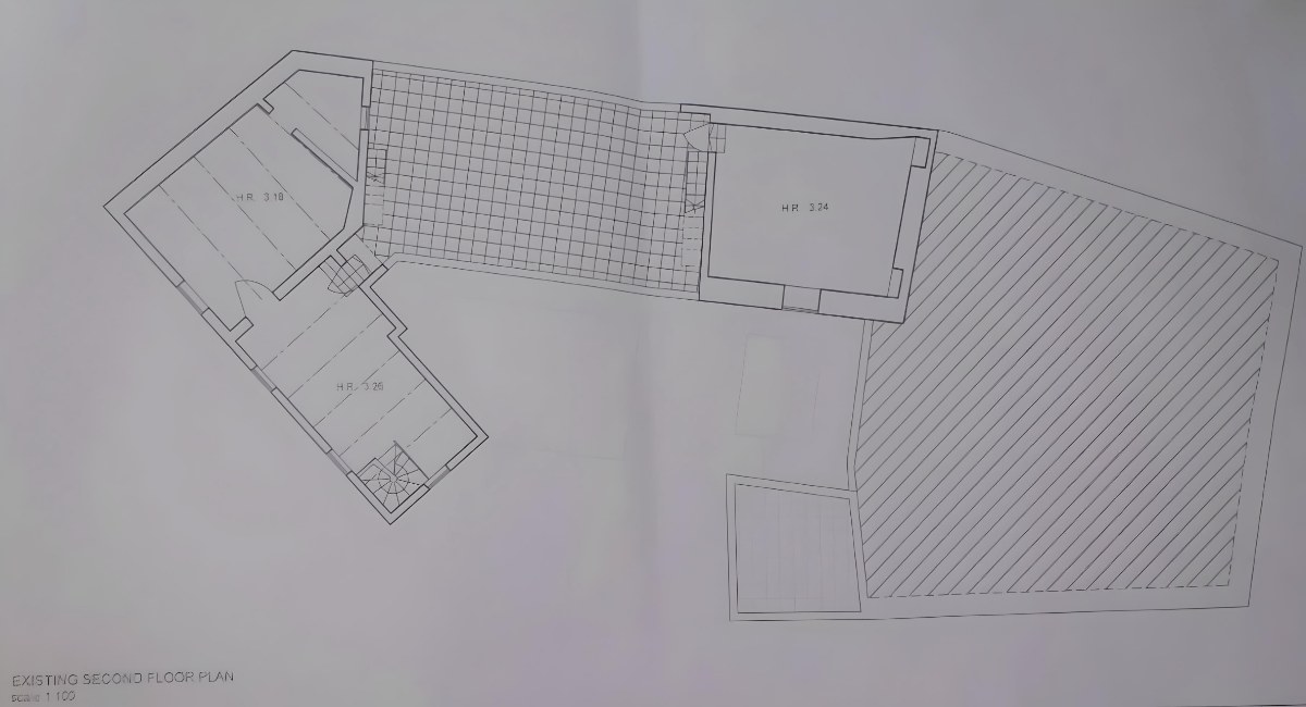 Corner Palazzo with a Garden