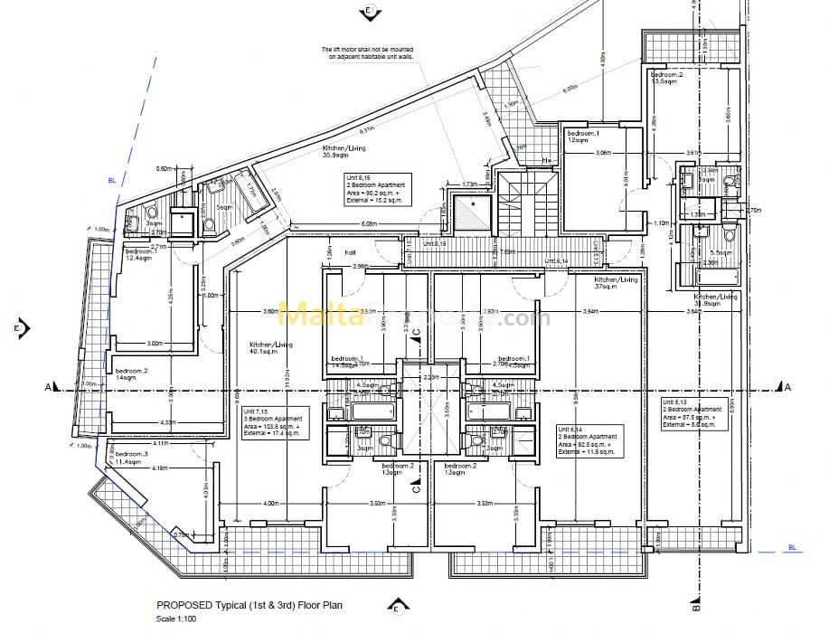St Venera: New 2-Bedroom Apartments