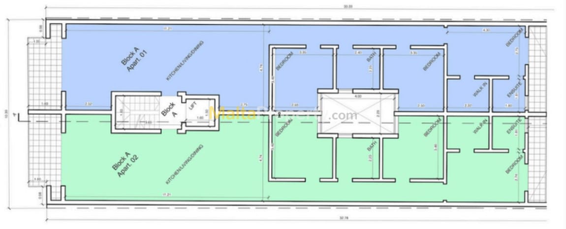 Brand-New 3-Bedroom Homes in Zejtun with Lift Access