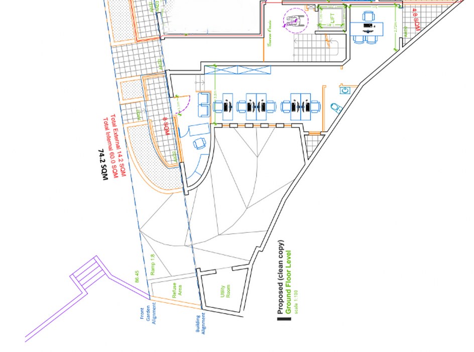 Modern Office  – 74 sqm