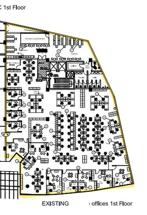 Office Space with a Roof Terrace