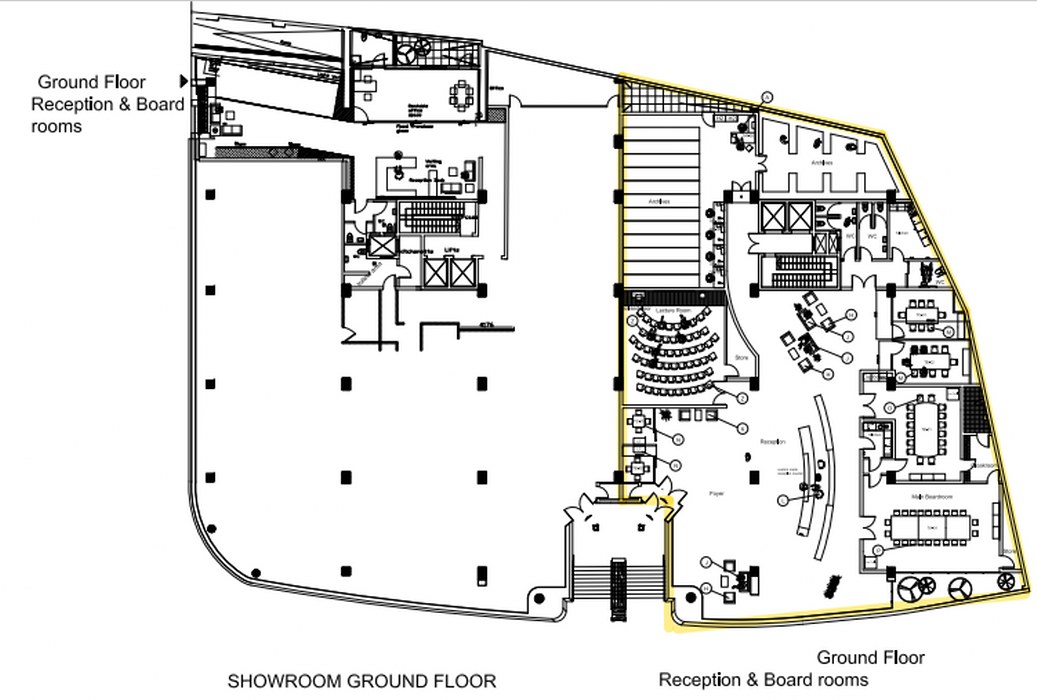 Office Space with a Roof Terrace