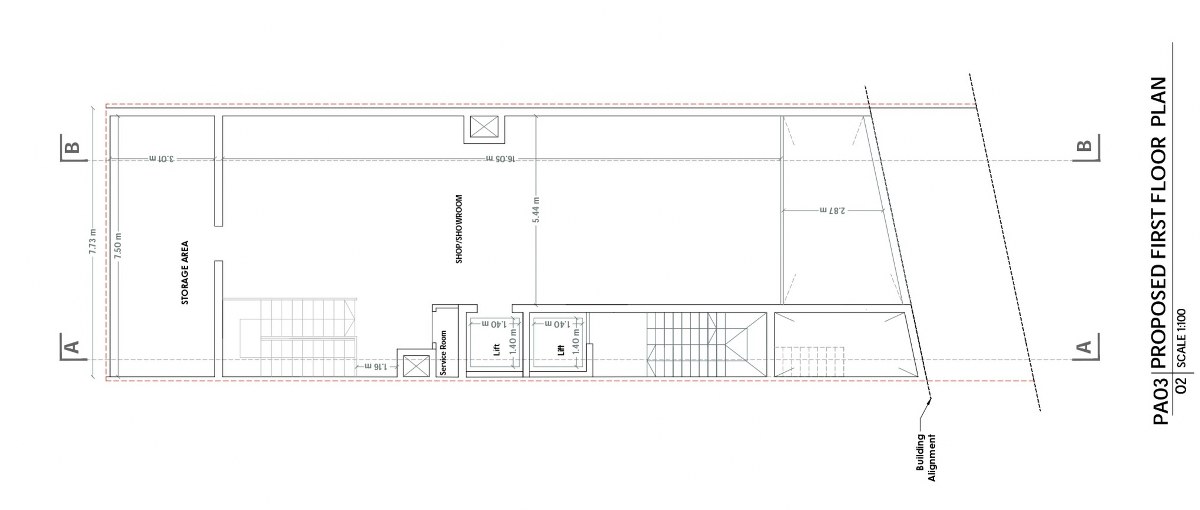 Showroom + Apartments